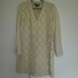 Tommy Hilfiger Leather Dress Runway Collection